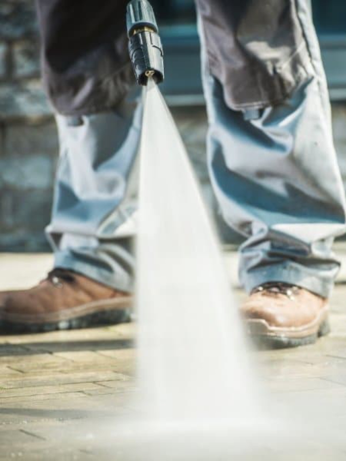 Concrete pressure washing in LaGrange GA